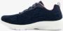 Skechers Dynamight 2.0 Homespun dames sneakers Blauw Maat Extra comfort Memory Foam36 - Thumbnail 5