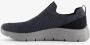 Skechers Go Walk Flex heren sneakers zwart grijs - Thumbnail 2