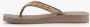 Skechers Meditation Butterfly Garden VEGAN Slipper Vrouwen Taupe - Thumbnail 7