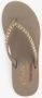 Skechers Meditation Butterfly Garden VEGAN Slipper Vrouwen Taupe - Thumbnail 8