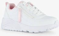 Skechers meisjes sneakers wit met ritsje