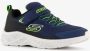 Skechers Microspec II Zovrix 403924L-NBLM voor een Marineblauw Sneakers Sportschoenen - Thumbnail 8