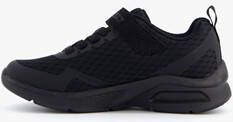 Skechers Microspec Max kinder sneakers zwart