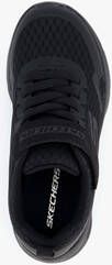 Skechers Microspec Max kinder sneakers zwart