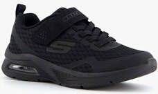 Skechers Microspec Max kinder sneakers zwart