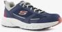 Skechers Oak Canyon Verketta 51898 NVGY Mannen Marineblauw Sneakers Sportschoenen - Thumbnail 32