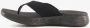 Skechers On The Go 600 Flourish 140703-BKGY Vrouwen Zwart Slippers - Thumbnail 3