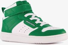 Skechers Quick Street jongens sneakers groen wit