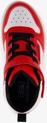 Skechers Quick Street jongens sneakers rood wit