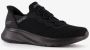 Skechers Slip-ins: BOBS Sport Squad Chaos heren Zwart Extra comfort Memory Foam - Thumbnail 12