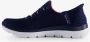 Skechers Slip-ins: Summits dames sneakers blauw Extra comfort Memory Foam - Thumbnail 7