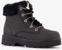 Skechers Street Glitz gevoerde veterboots zwart - Thumbnail 6
