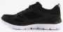 Skechers Summits-Suited dames sportschoenen Zwart Maat Extra comfort Memory Foam39 - Thumbnail 6
