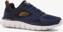 Skechers Track-Syntac 232398-NVY Mannen Marineblauw Sneakers Sportschoenen - Thumbnail 23