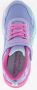 Skechers Twisty Glow meisjes sneaker met lichtjes Paars Uitneembare zool - Thumbnail 7