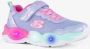 Skechers Twisty Glow meisjes sneaker met lichtjes Paars Uitneembare zool - Thumbnail 8