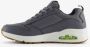 Skechers Uno Fastime heren sneakers grijs Extra comfort Memory Foam - Thumbnail 4