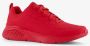 Skechers Uno Lite Lighter One heren sneakers rood Extra comfort Memory Foam - Thumbnail 5