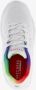 Skechers Uno Lite Rainbow Speckle 310456L-WMLT voor meisje Wit Sneakers Sportschoenen - Thumbnail 7