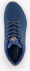 Skechers Uno-Shimmer Away dames sneakers blauw