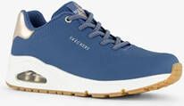 Skechers Uno-Shimmer Away dames sneakers blauw