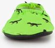 Slipstop kinder schoenen groen met dino