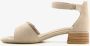 Softline dames sandalen met lage hak Beige - Thumbnail 2