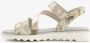Softline dames sandalen met metallic details Grijs - Thumbnail 3