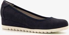 s.Oliver dames pumps met sleehak donkerblauw39