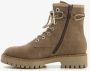 S.Oliver s. Oliver dames veterboots taupe Beige - Thumbnail 3