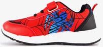 Spider-Man jongens sneakers rood met lichtjes