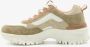 Super Cracks Supercracks dames dad sneakers taupe Beige - Thumbnail 7