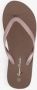 Supercracks dames teenslippers bruin - Thumbnail 5