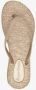 Super Cracks Teenslippers in goud voor Dames grootte: 42 - Thumbnail 9