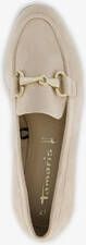 tamaris dames loafers met pailletten goud