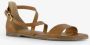 Tamaris dames sandalen cognac bruin - Thumbnail 7