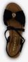 Tamaris dames sandalen met sleehak zwart - Thumbnail 8