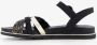 Tamaris dames sandalen zwart - Thumbnail 6