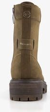 tamaris dames veterboots olijfgroen