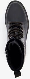 tamaris dames veterboots zwart