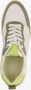 Tamaris vegan dames sneakers groen beige Uitneembare zool - Thumbnail 4