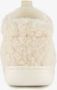 Thu!s dames teddy pantoffels beige Sloffen - Thumbnail 2