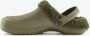 Thu!s gevoerde heren klompen groen Clogs - Thumbnail 4