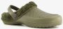 Thu!s gevoerde heren klompen groen Clogs - Thumbnail 6
