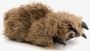 Thu!s heren pantoffels dierenpoot Bruin Sloffen - Thumbnail 6