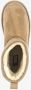 Thu!s hoge gevoerde dames pantoffels taupe Beige Sloffen - Thumbnail 5
