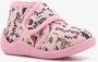 Thu!s kinder pantoffels met herfst print roze Sloffen - Thumbnail 6