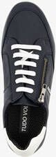 Tudo Volta leren dames sneakers