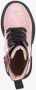 TwoDay leren meisjes veterboots roze glitters - Thumbnail 3