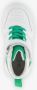 TwoDay leren jongens sneakers wit groen - Thumbnail 6